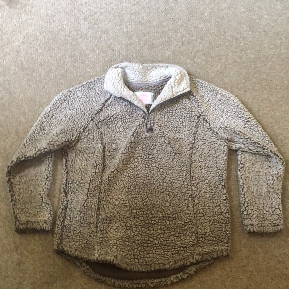 Cozy Sherpa Quarter Zip Pullover